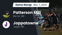 Recap: Patterson Mill  vs. Joppatowne  2019