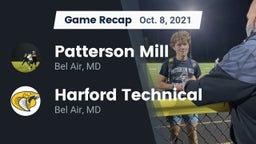 Recap: Patterson Mill  vs. Harford Technical  2021