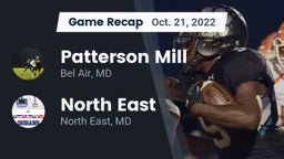 Recap: Patterson Mill  vs. North East  2022