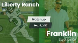 Matchup: Liberty Ranch vs. Franklin  2017