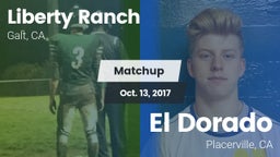 Matchup: Liberty Ranch vs. El Dorado  2017