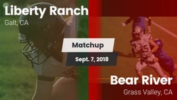 Matchup: Liberty Ranch vs. Bear River  2018