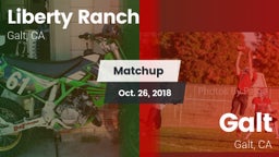 Matchup: Liberty Ranch vs. Galt  2018