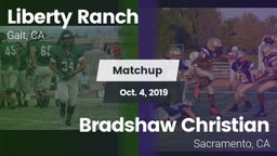 Matchup: Liberty Ranch vs. Bradshaw Christian  2019