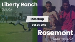 Matchup: Liberty Ranch vs. Rosemont  2019