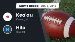 Recap: Kea'au  vs. Hilo  2018