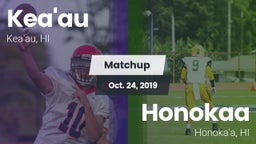 Matchup: Kea'au vs. Honokaa  2019