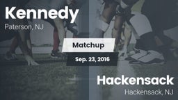 Matchup: Kennedy vs. Hackensack  2016