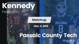 Matchup: Kennedy vs. Passaic County Tech  2016