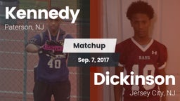 Matchup: Kennedy vs. Dickinson  2017