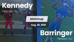 Matchup: Kennedy vs. Barringer  2018