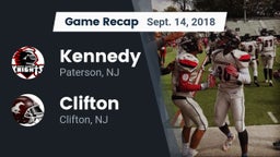 Recap: Kennedy  vs. Clifton  2018