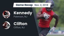 Recap: Kennedy  vs. Clifton  2018