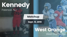 Matchup: Kennedy vs. West Orange  2019