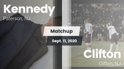 Matchup: Kennedy vs. Clifton  2020