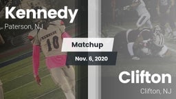 Matchup: Kennedy vs. Clifton  2020