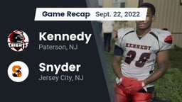 Recap: Kennedy  vs. Snyder  2022