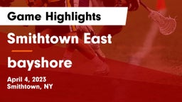 Smithtown East  vs bayshore  Game Highlights - April 4, 2023