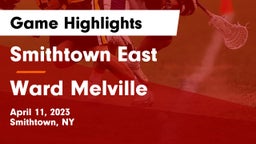 Smithtown East  vs Ward Melville  Game Highlights - April 11, 2023