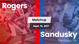 Matchup: Rogers vs. Sandusky  2017