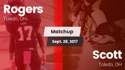 Matchup: Rogers vs. Scott  2017
