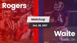Matchup: Rogers vs. Waite  2017