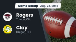 Recap: Rogers  vs. Clay  2018