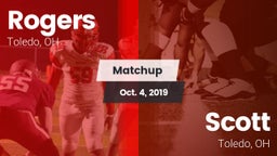 Matchup: Rogers vs. Scott  2019