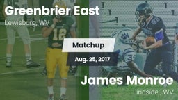 Matchup: Greenbrier East vs. James Monroe 2017