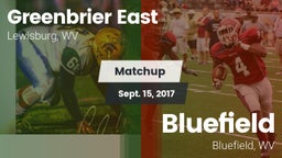 Matchup: Greenbrier East vs. Bluefield  2017