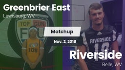 Matchup: Greenbrier East vs. Riverside  2018