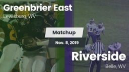 Matchup: Greenbrier East vs. Riverside  2019