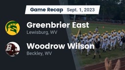 Recap: Greenbrier East  vs. Woodrow Wilson  2023