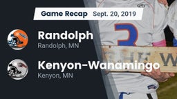 Recap: Randolph  vs. Kenyon-Wanamingo  2019