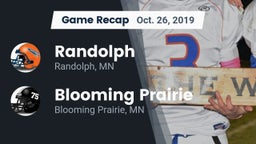 Recap: Randolph  vs. Blooming Prairie  2019