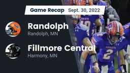 Recap: Randolph  vs. Fillmore Central  2022