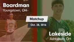 Matchup: Boardman vs. Lakeside  2016