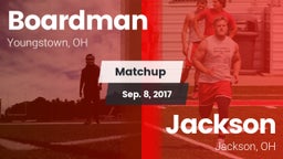 Matchup: Boardman vs. Jackson  2017