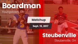 Matchup: Boardman vs. Steubenville  2017