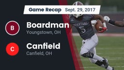 Recap: Boardman  vs. Canfield  2017