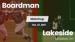Matchup: Boardman vs. Lakeside  2017