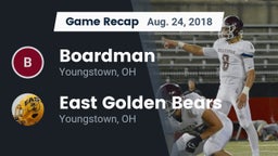 Recap: Boardman  vs. East  Golden Bears 2018