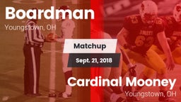 Matchup: Boardman vs. Cardinal Mooney  2018
