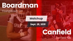 Matchup: Boardman vs. Canfield  2018