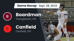 Recap: Boardman  vs. Canfield  2018