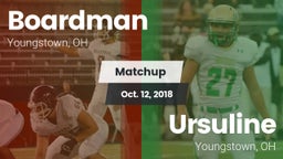 Matchup: Boardman vs. Ursuline  2018