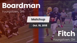 Matchup: Boardman vs. Fitch  2018