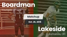 Matchup: Boardman vs. Lakeside  2018