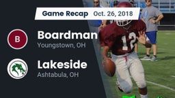 Recap: Boardman  vs. Lakeside  2018