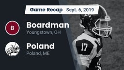Recap: Boardman  vs. Poland  2019
